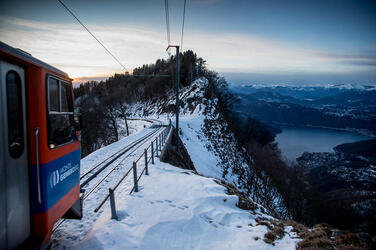 Monte Generoso trekking invernale Monte Generoso trekking invernale