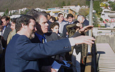 Bissone visita Moritz Leuenberger alle autorita