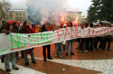 Bellinzona protesta liceali Bellinzona protesta liceali