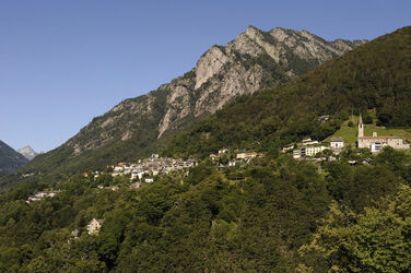 Loco veduta panoramica Val Onsernone