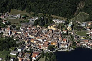 Riva San Vitale veduta panoramica