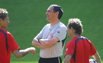 Calcio CdM 2006 Allenamento Svizzera