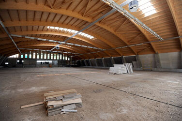 Ascona presentazione lavori nuova halle Club house Tennis Club Ascona