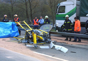 San Vittore incidente elicottero