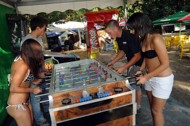Arbedo strutture alla spiaggetta della McJoe Sagl