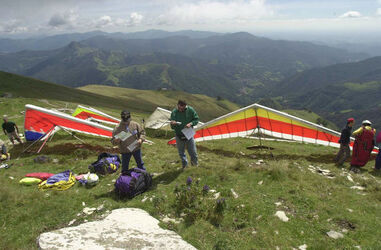 Monte Generoso prima coppa di volo delta