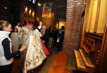 Bellinzona inaugurazione nuovo organo a canne nella Chiesa del Sacro Cuore