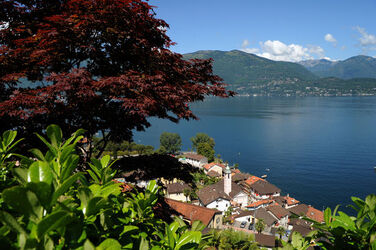 Gerra Gambarogno vedute panoramiche