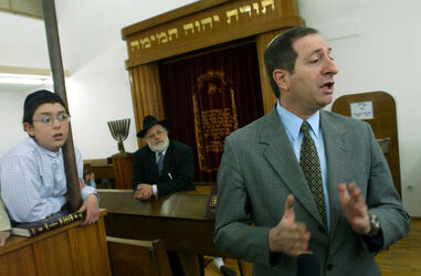 Lugano ambasciatore d Israele alla Sinagoga