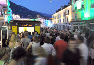 Locarno 62° Festival del Film entrata in Piazza Grande