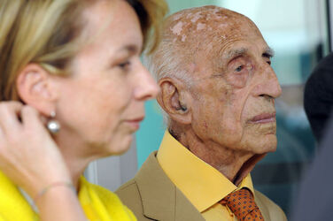 Chiasso inaugurazione mostra Gillo Dorfles