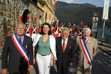 Morcote festa primo di agosto e gemellaggio con Viarmes
