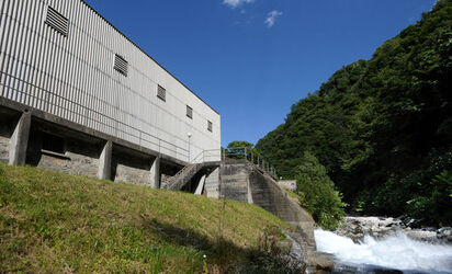 Giubiasco Centrale Morobbia con impianti idroelettrici