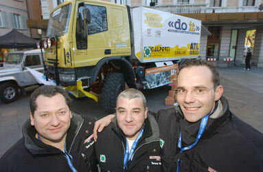 Do it Parigi Dakar equipaggio e camion