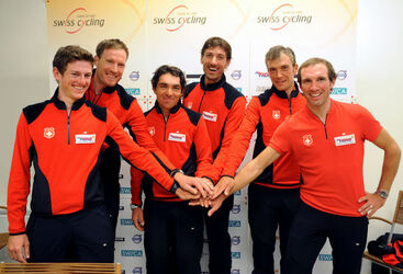 Swiss Cycling ciclismo Campionati Mondiali di ciclismo su strada conferenza stampa squadra Svizzera