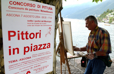 Ascona pittori in piazza
