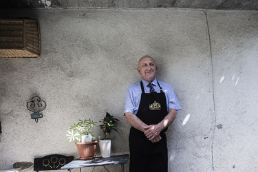 Arcegno David Roscoe ex maggiordomo della regina Elisabetta