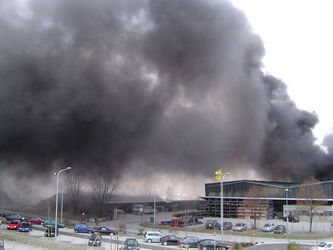 Castione incendio