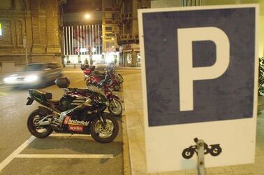 Lugano parcheggio scooter