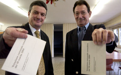 Cadenazzo votazione aggregazione Cadenazzo Robasacco