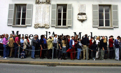 Lugano visitatori mostra Chagall