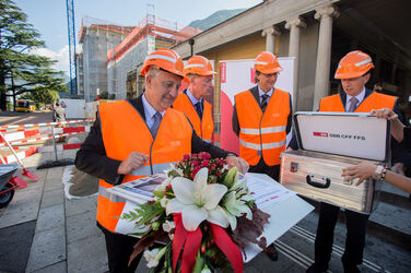 Bellinzona nuovo comparto stazione FFS Bellinzona nuovo comparto stazione FFS