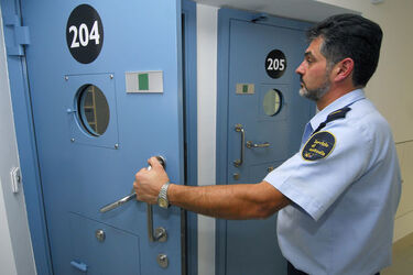 Cadro carcere giudiziario Farera