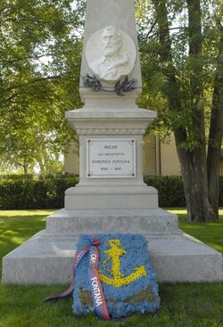 Melide commemorazione Domenico Fontana